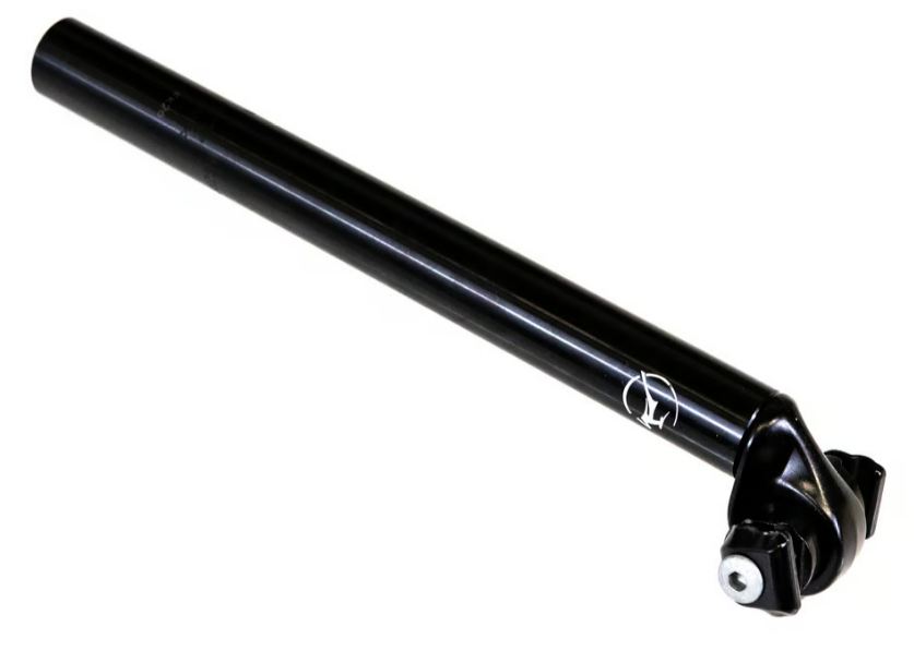 Postmodern Postmodern GPM750 Sattelstütze 27,2 ø 300 mm schwarz (Gazelle-Logo)