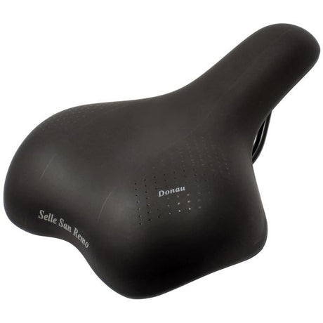 Selle San Remo Bicycle Sattel Donube für City Trekking Bikes - Black (Arbeitsplatzpaket)