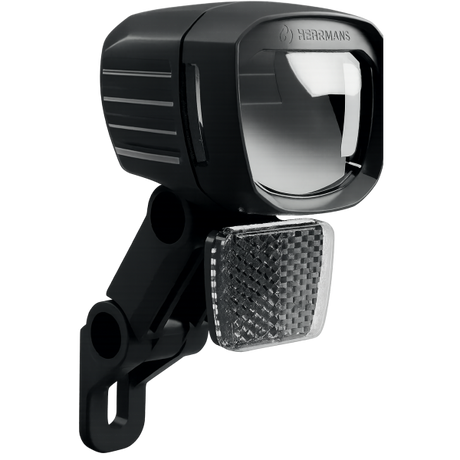 Herrmans Scheinwerfer Nordic MR5 E-Bike 140 Lumen – Schwarz