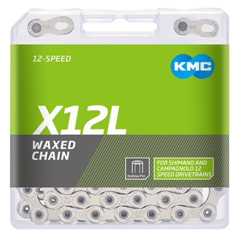 Kmc x12l Silberkette 12 Fächer 126gl Wachs