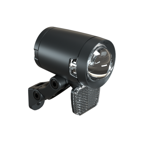 Scheinwerfer Hrmans H -Black Pro Dynamo - Out -Funktion - mit Halter - 200 Lumen