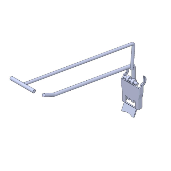 Tegometall klaphaak rl 30 - met t-bar 16 cm - verzinkt