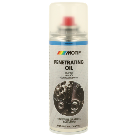 Durchdringung von Ölmotip -Radspray
