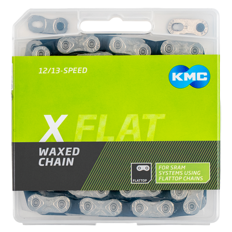 Kmc X-Flat gewachste Kette 12 13 Fach 126gl s