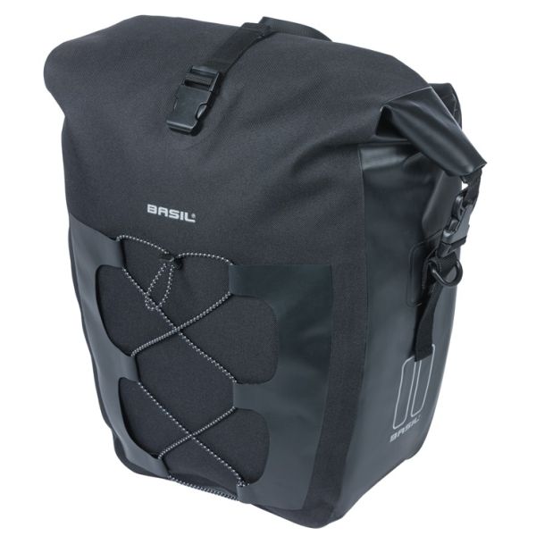 Basil Tasche Navigator l schwarz | Mikrofonhaken | 31l