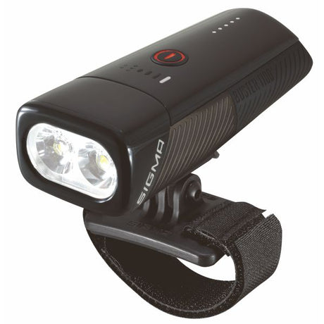 Sigma Scheinwerfer Buster 1100 LED Helmhouder -li -ion -Batterie USB