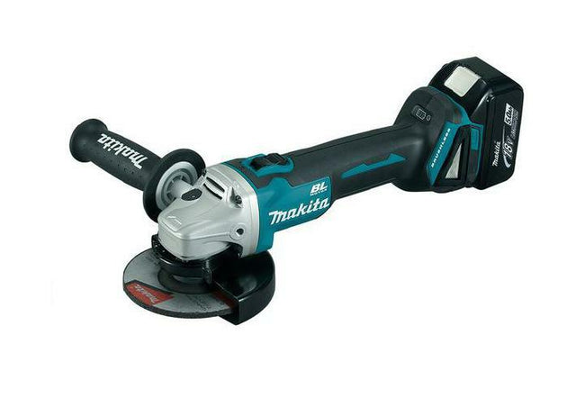 Makita hoekvermaler 18v 125mm dga504rt3j 3x5,0ah bl