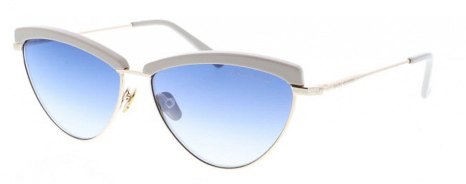 Daniel Hechter Sonnenbrille DHS207 Damen Schmetterling Edelstahlkatze. 3 Blau