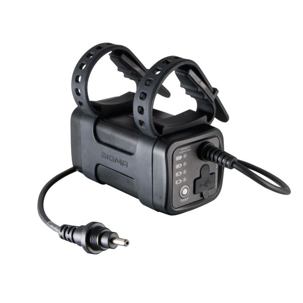 Sigma Buster 2000 Lumen Helm Lampe Batterie Li-on Ladegerät Fernbedienung