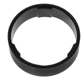 Trivio - Distanzstück 10mm 1 1 8 Aluminium schwarz - 5 Stück