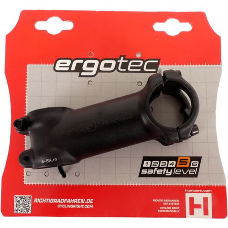 Voorbouw Ergotec Hai 31,8 mm 90 mm schwarz