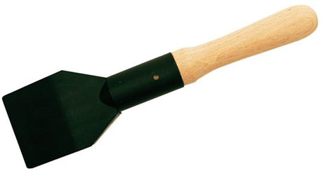 Den braven glashevel pvc met houten handvat zwart - 200193 - 200193