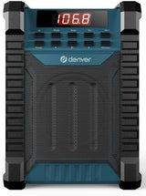 Denver Bauradio mit FM und Bluetooth wiederaufladbar – 8140350