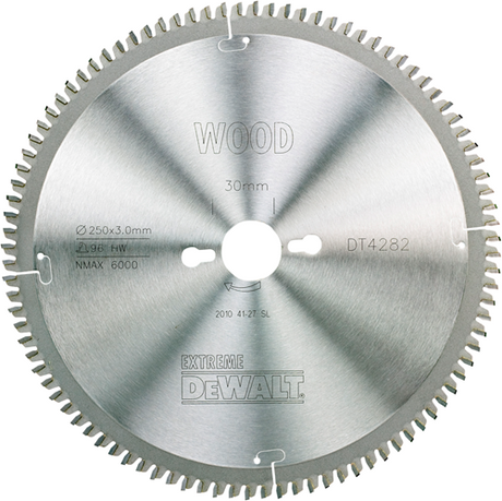 Dewalt Zubehör Kreissägeblatt S40 250x30x96t - dt4282-qz