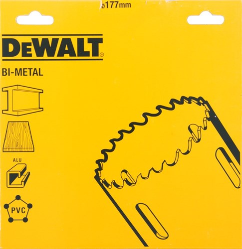 Dewalt accessoires gatenzaag bim ø177mm, zaagdiepte 40mm - dt8266-qz