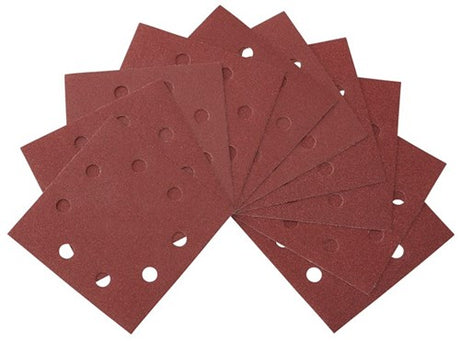 Dewalt Zubehör Schleifpapier 1 4, 115 x 115 mm, perforiert, Klettverschluss, K320 – DT3026-QZ