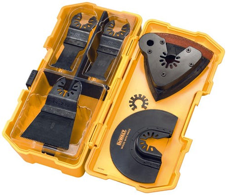 Dewalt Zubehör Sägeblatt-Set mit Schleifpapier, 8-teilig, dt20700, dt20701, dt20704, dt20705, dt20710, Schleifpapier x 3 – dt20731-qz