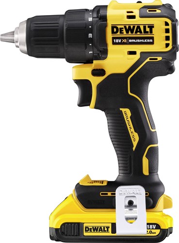 Dewalt dcd708d2t-qw Bohrschrauber 18 V 2,0 Ah Li-Ion | 18 V (2 x 2,0 Ah-Akku + Ladegerät) – dcd708d2t-qw