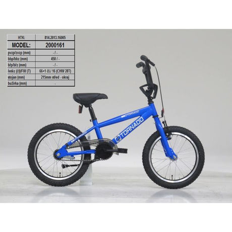 Royal BMX Fahrrad – Bugatti Tornado 16 Zoll – Blau