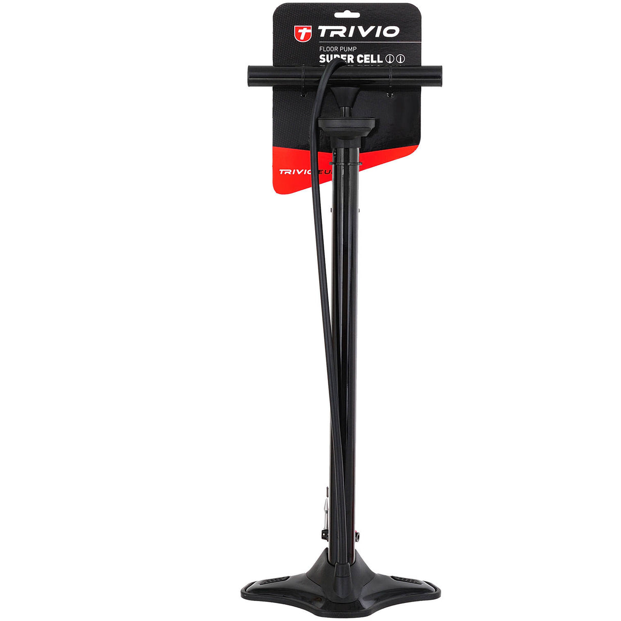Trivio - Fahrradpumpe Super Cell Hochdruck Tubeless 18bar Aluminium