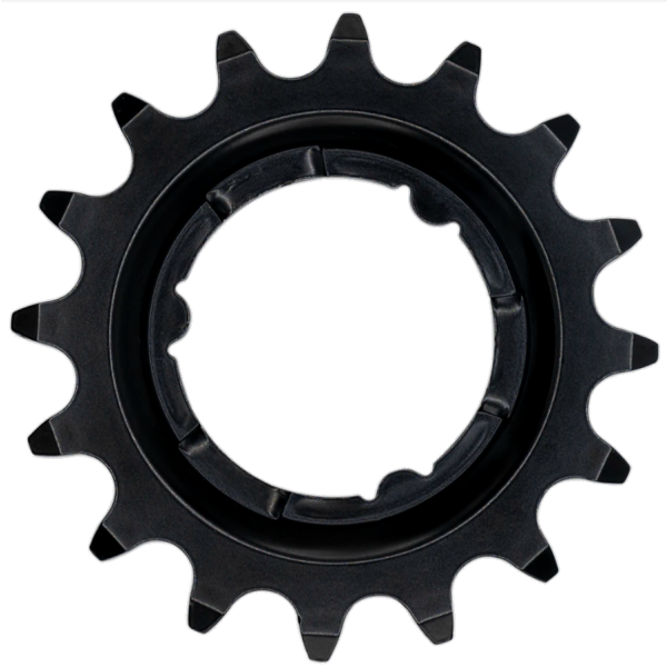 KMC -Ausrüstung Shimano schmal 16t hinter schwarz