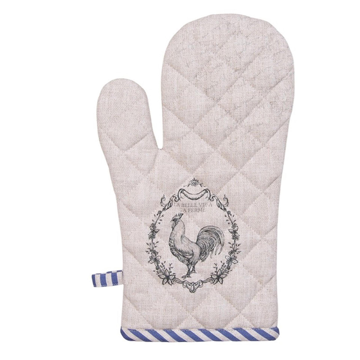 Clayre Eef Ofenhandschuh Hahn 18x30cm