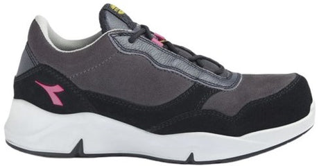 Diadora werkschoen athena laag 179902 s3l d0458 | nine iron raspberry (d0458) | maat 36 - 8053607443505