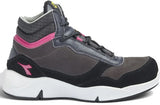 Diadora werkschoen athena mid 179901 s3l | nine iron raspberry (d0458) | maat 37 - 8053607443574