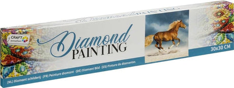 Bongers Toys Diamantgemälde – Pferd – 30 x 30 cm