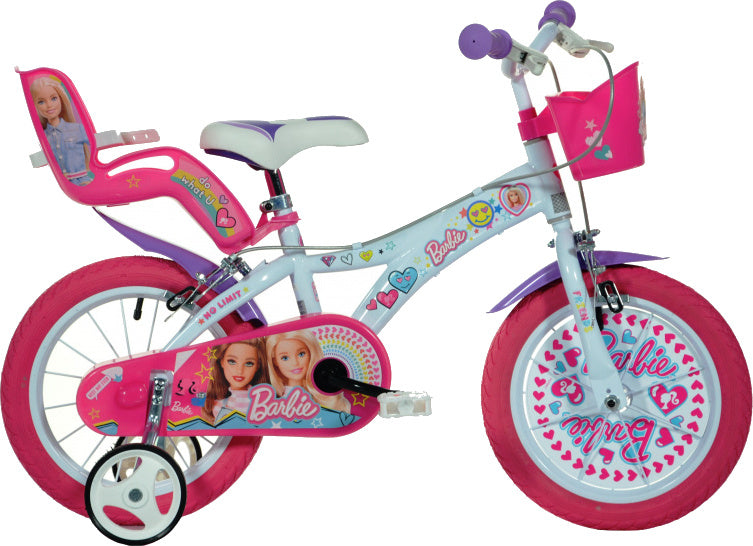 Dino 16 Zoll 27 cm Mädchen Knijprem Weißrosa