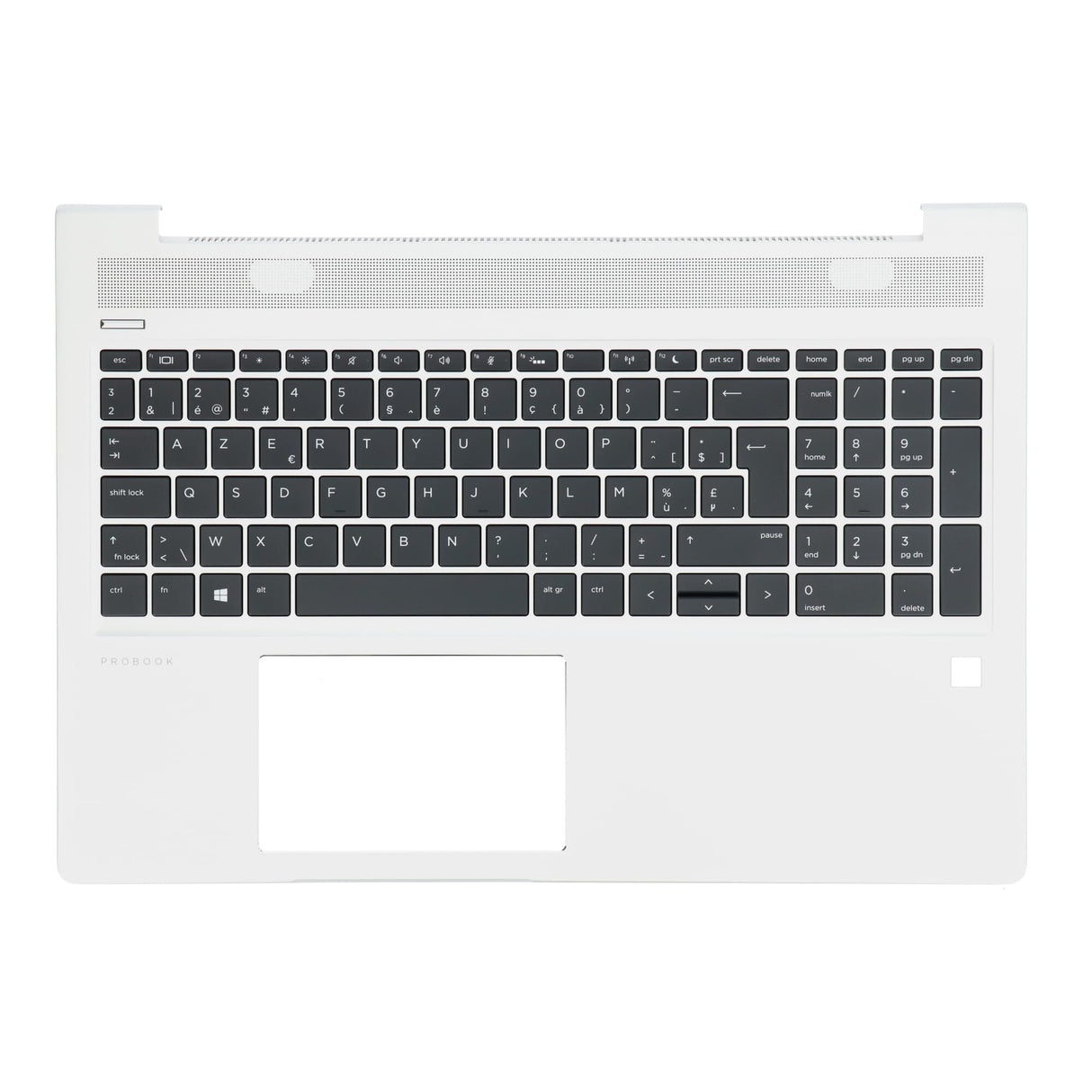 HP Laptop-Tastatur Azerty BE + obere Abdeckung, Hintergrundbeleuchtung