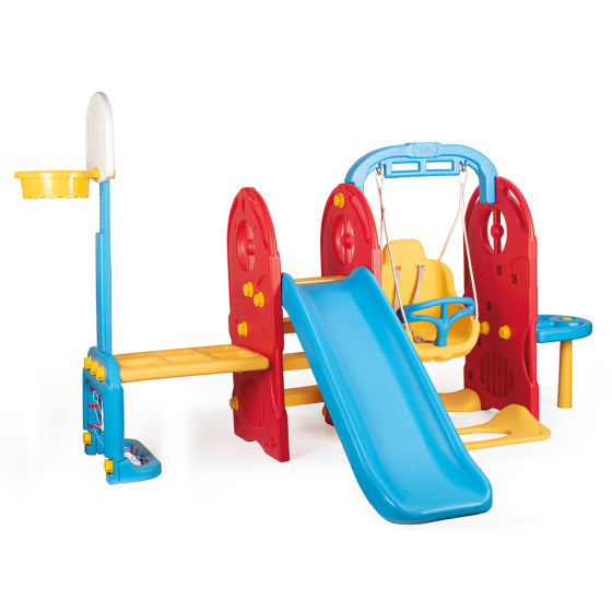 Dolu 7-in-1-Spielset mit Folie und Swing Blue Rot