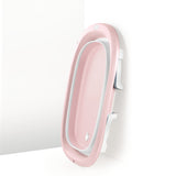 Dolu faltbares Babybad rosa weiß