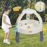 Dolu Fun Fountain Sandwasserspiegel mit Zubehör weiß grau