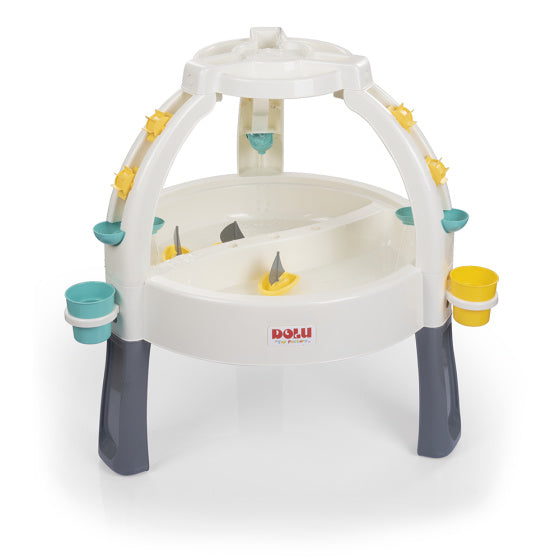 Dolu Fun Fountain Sandwasserspiegel mit Zubehör weiß grau