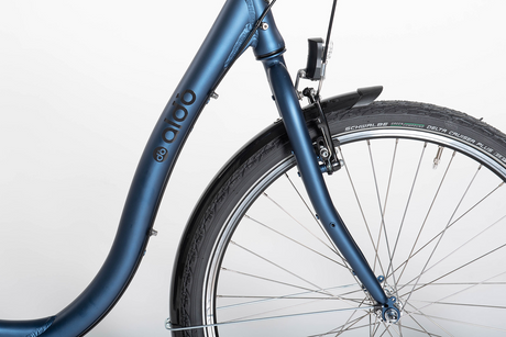Aldo 28 Zoll Low Entry Fahrrad Comfort Aluminium 7V Freilauf blau