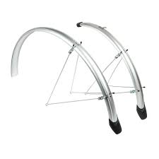 Eurofender s.r.l.u. eurofender spatbord set 26 - 51 mm. zilver