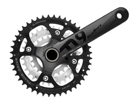 Sunrace-Sunrace Crankkel FCM954 22-32-44 175 mm M CG+BB Set