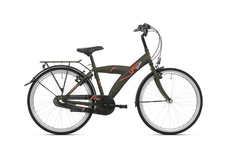 Bikefun Kinderbike 26 Bike Fun Urban - Mat Green