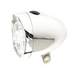 Buzaglo ikzilight koplamp retro chroom 3 led + batterijen-bulk