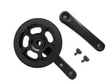 Lasco Kurbelgarnitur 32t 155mm doppelte Schutzkante schwarz