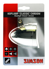 Simson Scheinwerfer klassisches Chrom
