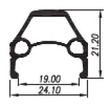 Primax E Str20 Rim 28 Zoll (622) 36 Löcher Bremskante schwarz