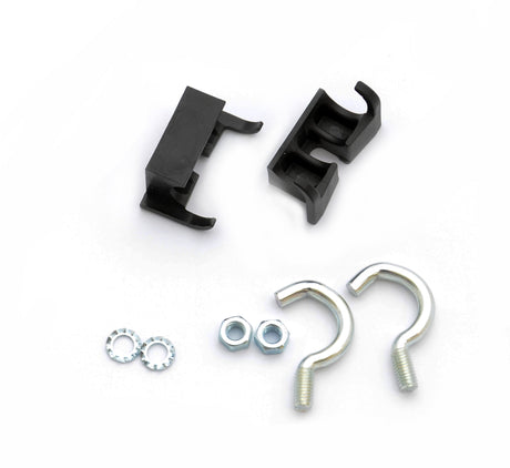 Simson Ring Lock Montage -Set normal - 2 Haken, 2 Klemmen, 2 Schrauben, 2 Ringe - Schwarz