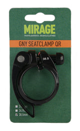 Buzaglo Mirage Sattelstützenklemme GNY mit QR 38,5 mm schwarz