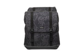 New Looxs Fahrradtasche Alba Double – Wasserabweisendes Polyester – MIK-Gepäckträger – Schwarzgrüner Sand