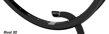 Ryde b.v. Felge 28' - 14 622 rival30 disc black 32 gts.