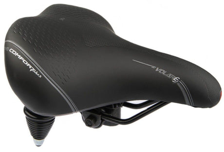 Sattel Selle Bassano Volare xxl Doppelfeder - Schwarz
