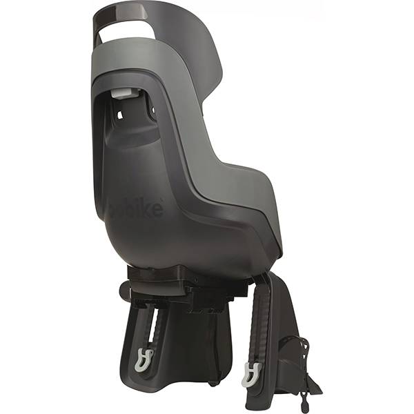 Bobike Rücksitz Maxi Go RS mit Schlafposition Macaron Grau