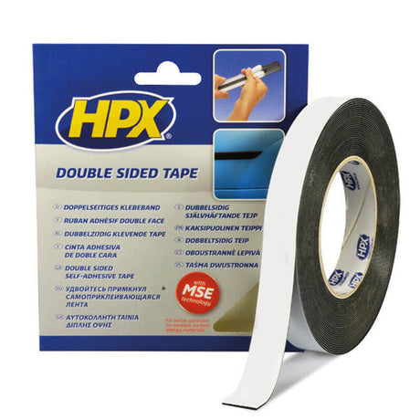 Baten Handelsunternehmen HPX doppelseitiges Schaumstoffband 19 mm. x 10 m.